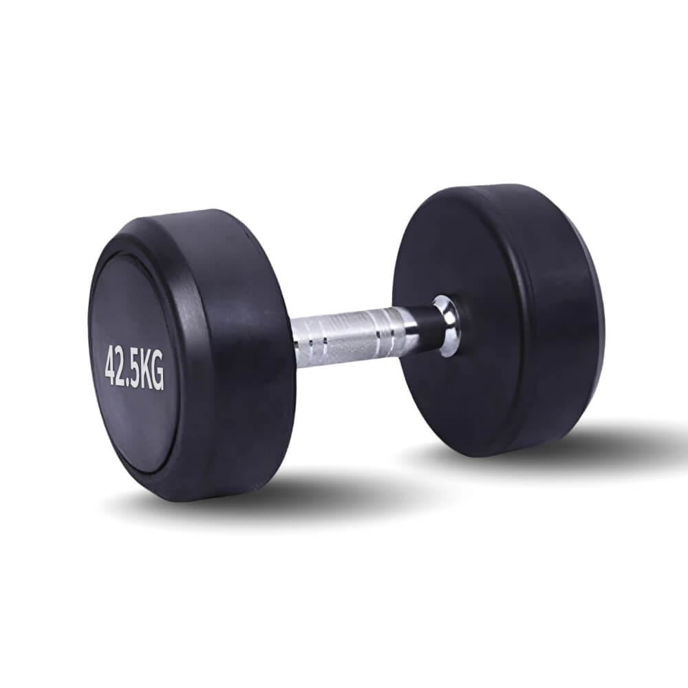 ดัมเบลยางกลม HOMEFITTOOLS 47.5KG 1 คู่_0